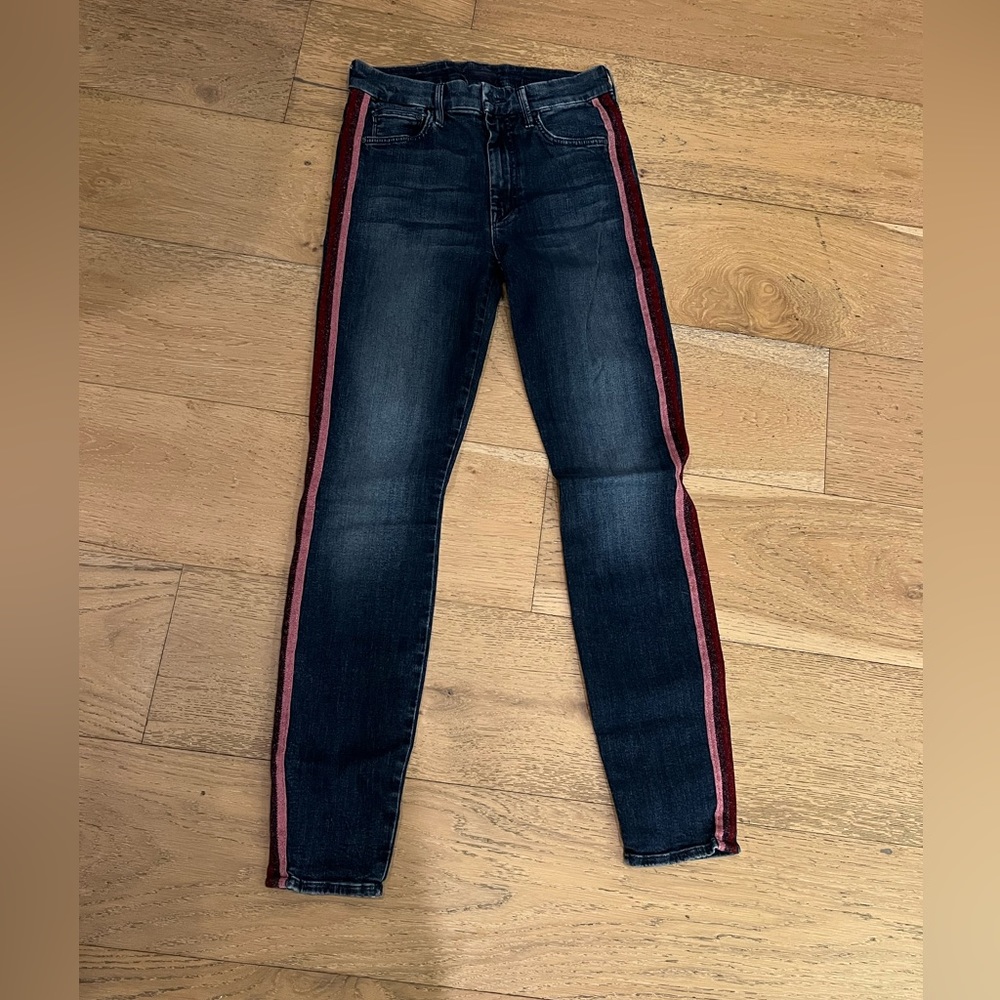 Barely worn Mother brand high-waisted jeans